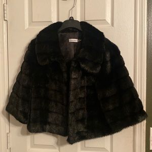 Calvin Klein Faux Fur Jacket - R